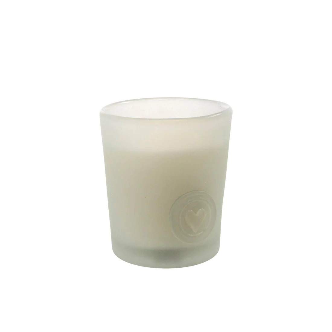 Indaba Love Candle Glass Ocean Gardenia Amber, White or Blush