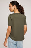Gentle Fawn Jamie T-Shirt — Soft Relaxed V-Neck🍃
