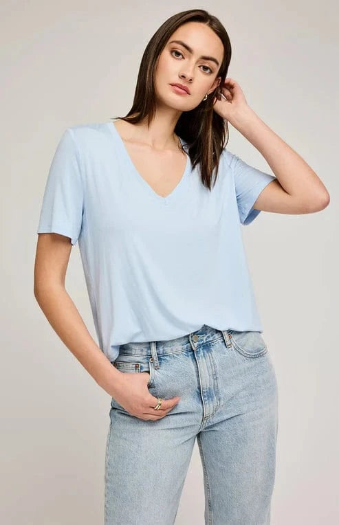 Gentle Fawn Jamie T-Shirt — Soft Relaxed V-Neck🍃