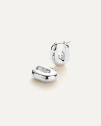 Puffy u-link earrings - Lemonberry.ca
