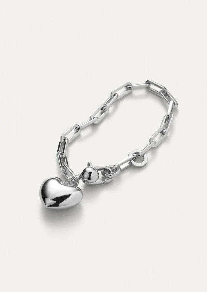 Puffy Heart Bracelet