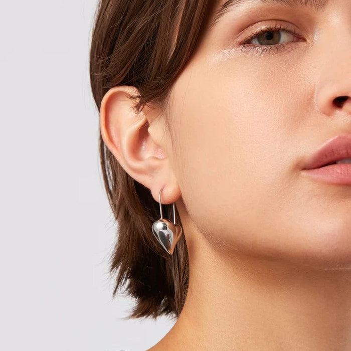 Jenny Bird Celeste Heart Drop Earrings