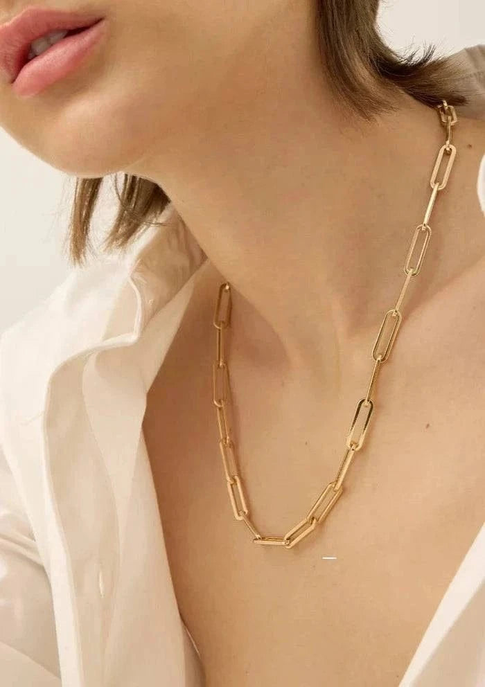 Jenny Bird Jewelry Andi Slim Chain by Jenny Bird available at Lemonberry Boutique Aurora