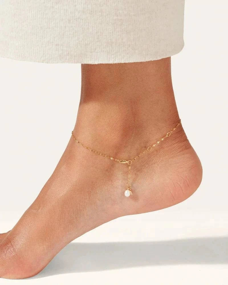 Jenny Bird Jewelry Capri Anklet available at Lemonberry Boutique Aurora