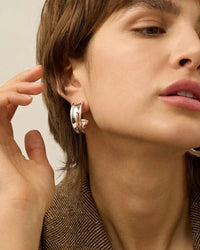 Jenny Bird Jewelry Doune Hoops by Jenny Bird available at Lemonberry Boutique Aurora