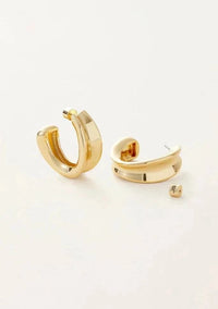 Jenny Bird Jewelry Doune Hoops by Jenny Bird available at Lemonberry Boutique Aurora