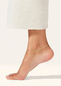 Jenny Bird Jewelry Surfside Anklet available at Lemonberry Boutique Aurora