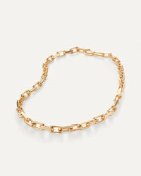 Jenny Bird Loire Necklace in gold – full circle view on white background, Lemonberry Aurora – Canadian jewelry design.