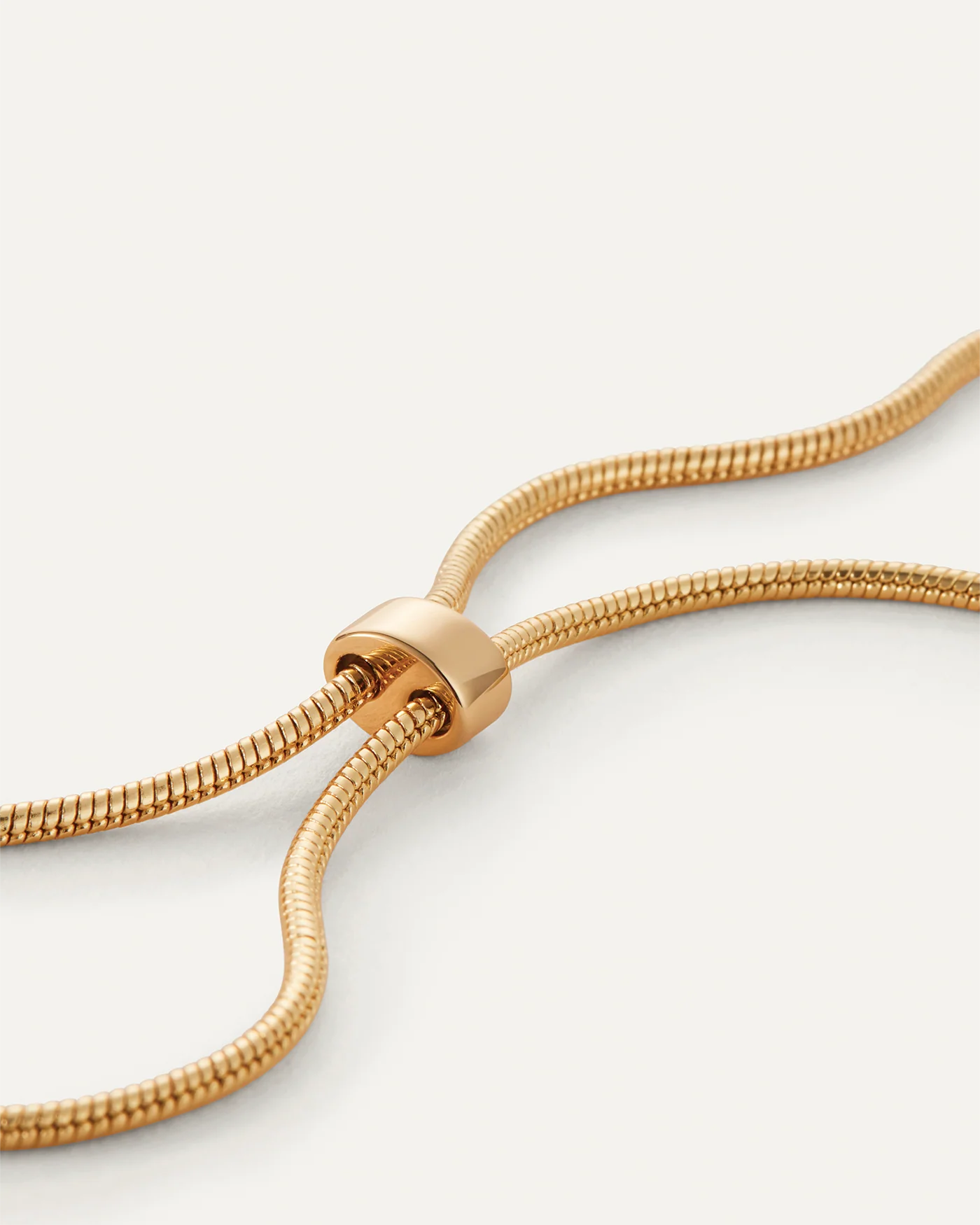 Jenny Bird Rue Pendant Necklace gold adjustable clasp detail Lemonberry Aurora
