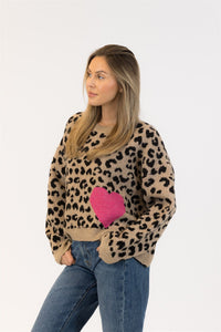 Jessie Animal Pullover by Lyla & Luxe