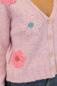 Kailie Flower Cardigan by Lyla & Luxe