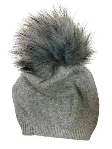 Kyi Kyi Accessories Classic Cashmere Faux Pom 🍃 available at Lemonberry Boutique Aurora