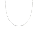 Floatesse Necklace - White CZ