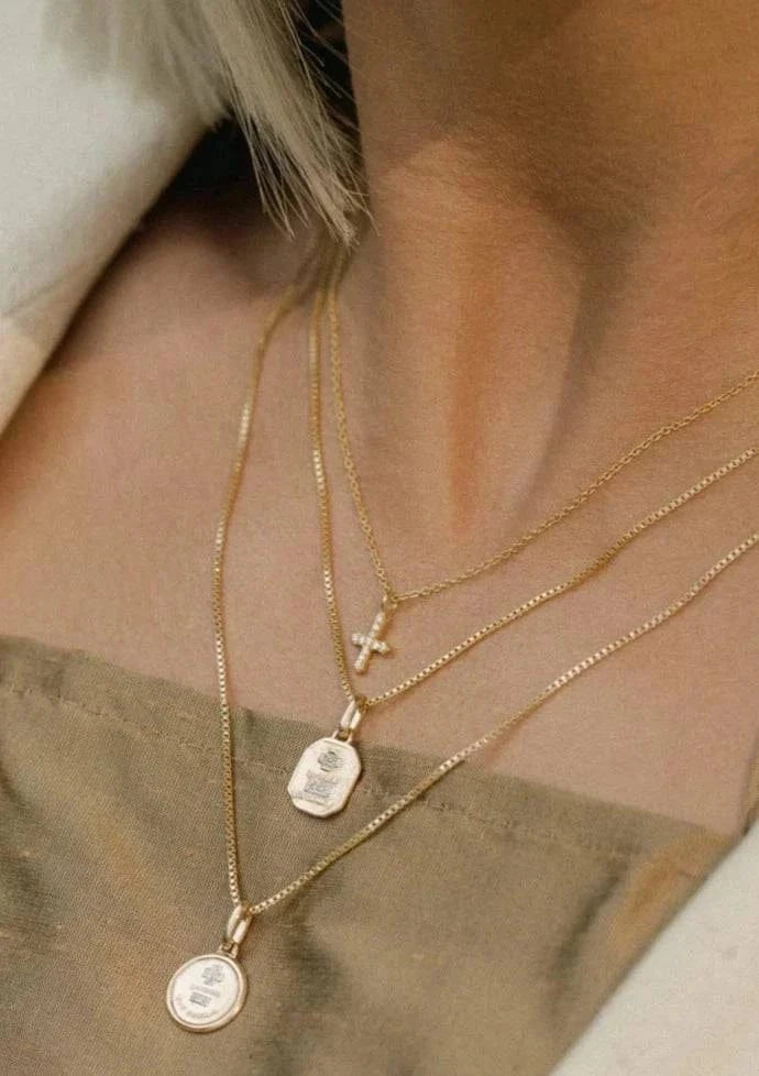 Leah Alexandra Jewelry Love Token available at Lemonberry Boutique Aurora