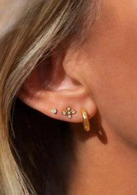 Leah Alexandra Jewelry Margo Hoops available at Lemonberry Boutique Aurora