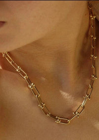 Leah Alexandra Jewelry Thalie Bold Necklace available at Lemonberry Boutique Aurora