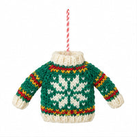 Sweater Party Knit Christmas Tree Ornaments