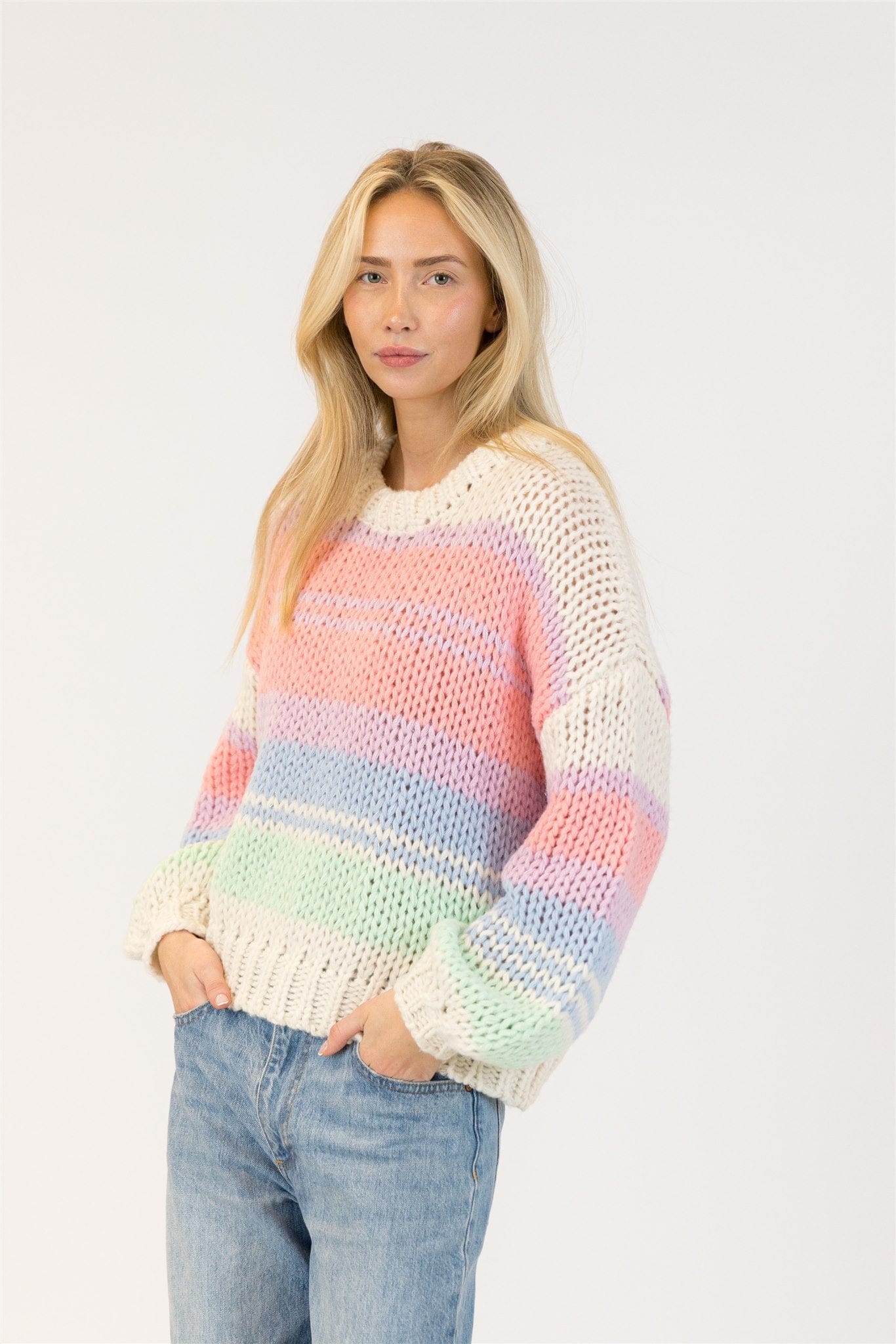 Lindy Crewneck Pullover by Lyla & Luxe