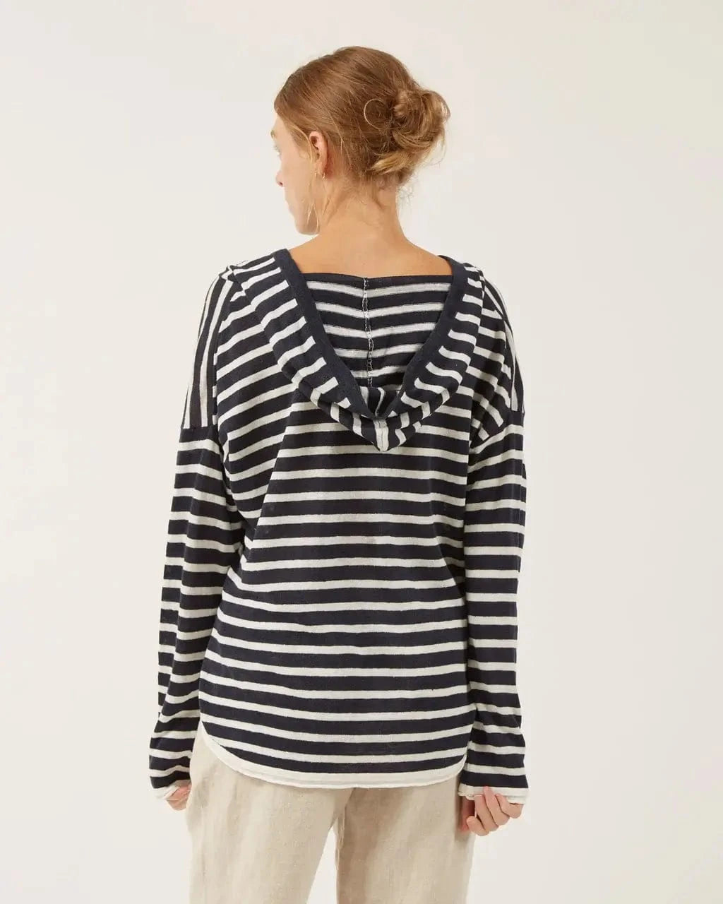 Back view of the Louise hoodie by Naïf.
