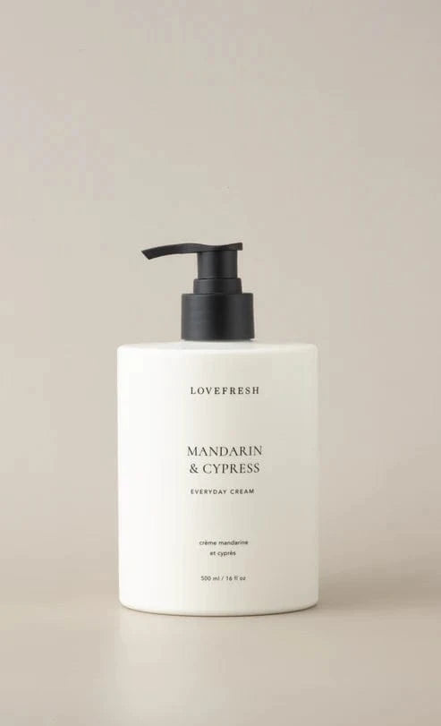 Lovefresh Bath & Body Lovefresh Everyday Cream – Hydrating Natural Lotion🍃 available at Lemonberry Boutique Aurora