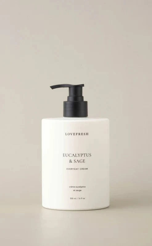 Lovefresh Bath & Body Lovefresh Everyday Cream – Hydrating Natural Lotion🍃 available at Lemonberry Boutique Aurora