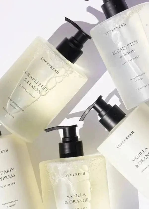 Lovefresh Bath & Body Lovefresh Everyday Wash – Gentle Daily Body Cleanser available at Lemonberry Boutique Aurora