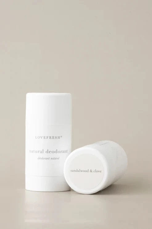 Lovefresh Bath & Body Lovefresh Natural Deodorant – 100% Natural & Effective available at Lemonberry Boutique Aurora