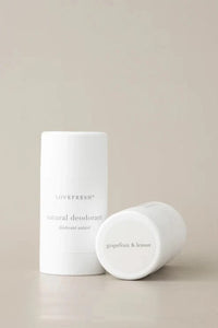 Lovefresh Bath & Body Lovefresh Natural Deodorant – 100% Natural & Effective available at Lemonberry Boutique Aurora