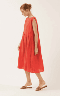 Lully Dress by Naïf in poppy, at Lemonberry in Aurora.