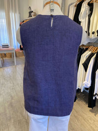 Back view of the Luna Top by Naif in Lamonberry.