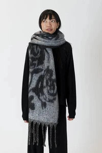 Lyla & Luxe Accessories Scarf Rose Print available at Lemonberry Boutique Aurora