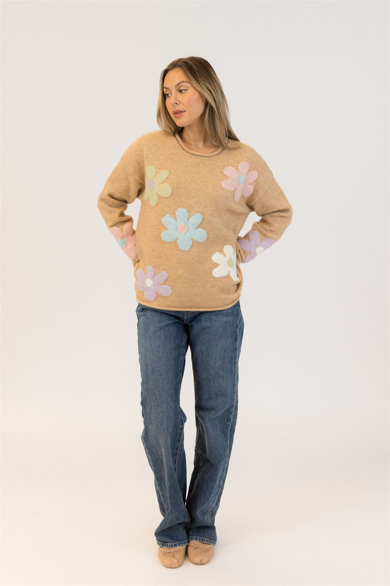 Lyla & Luxe Tops Jody Crewneck Pullover by Lyle & Luxe available at Lemonberry Boutique Aurora