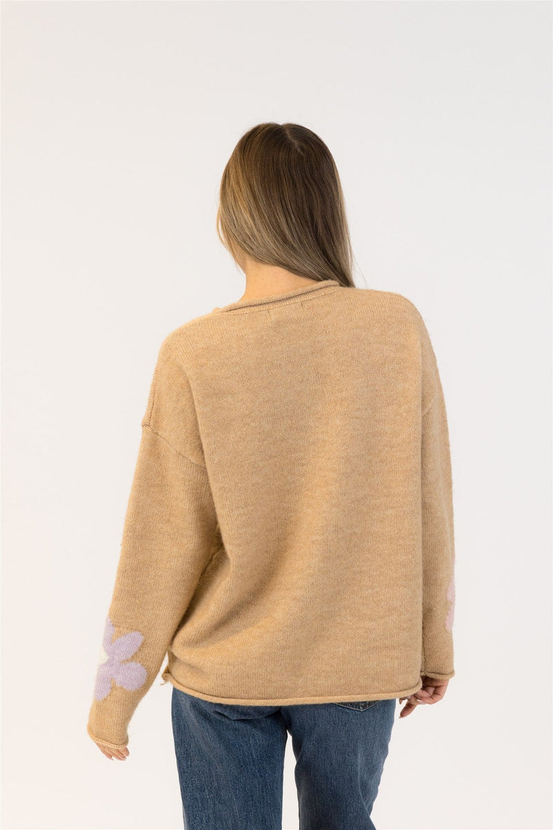 Lyla & Luxe Tops Jody Crewneck Pullover by Lyle & Luxe available at Lemonberry Boutique Aurora