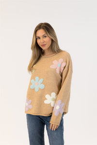 Lyla & Luxe Tops Jody Crewneck Pullover by Lyle & Luxe available at Lemonberry Boutique Aurora