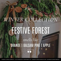 Market Candle Company Accessories Festive Forest Candle available at Lemonberry Boutique Aurora