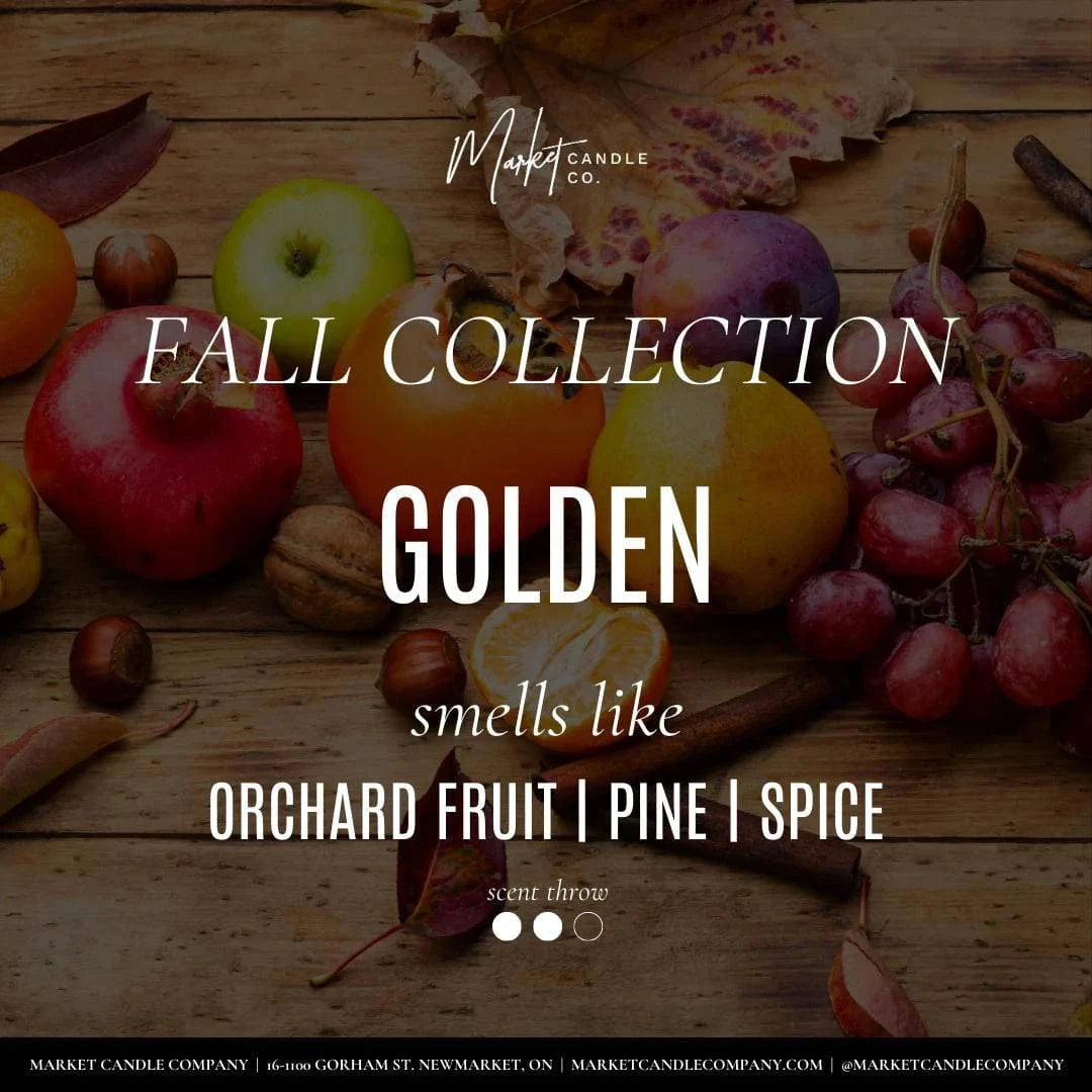 Market Candle Company Accessories Golden Candle by Market Candle Company 🍃 available at Lemonberry Boutique Aurora
