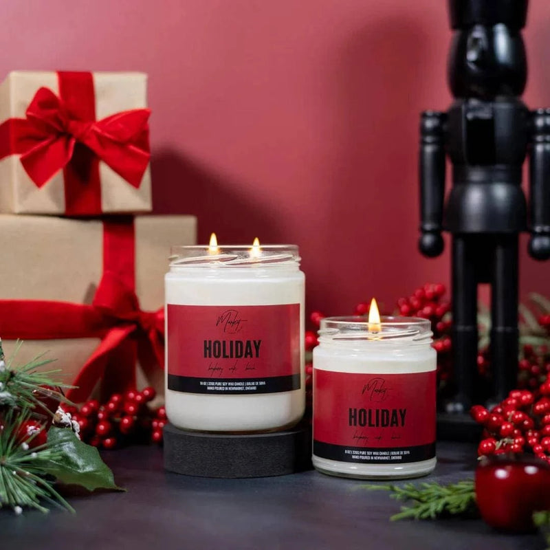 Market Candle Company Accessories Holiday Soy Candle available at Lemonberry Boutique Aurora