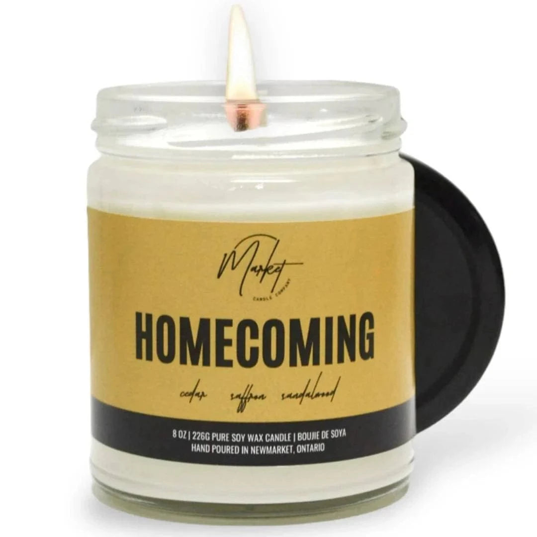 Market Candle Company Accessories Homecoming Candle 🍃 available at Lemonberry Boutique Aurora