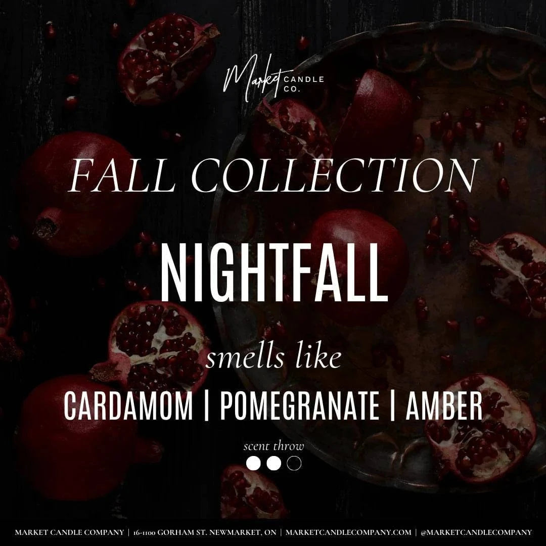 Market Candle Company Accessories Nightfall Candle 🍃 available at Lemonberry Boutique Aurora