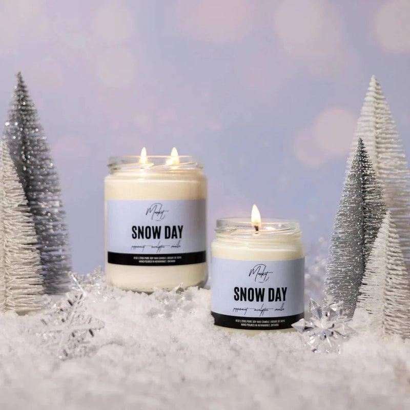 Market Candle Company Accessories Snow Day Candle by Market Candle Company available at Lemonberry Boutique Aurora