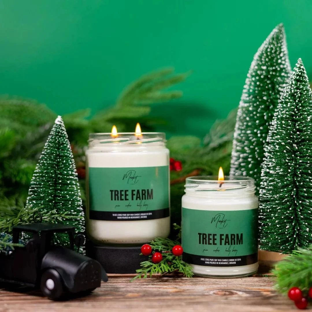 Market Candle Company Accessories Tree Farm Candle by Market Candle Company available at Lemonberry Boutique Aurora