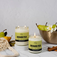 Orchard Pear Candle display  - Lemonberry.ca