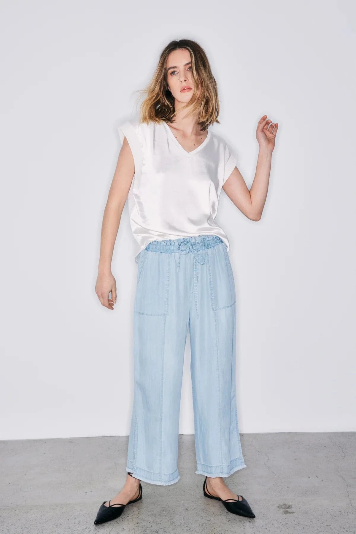 Melissa Nepton Bottoms Sky Pants by Melissa Nepton 🍃 available at Lemonberry Boutique Aurora