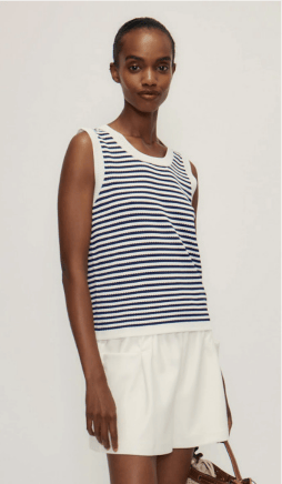 Melissa Nepton Tops Amely Tank Top by Melissa Nepton available at Lemonberry Boutique Aurora