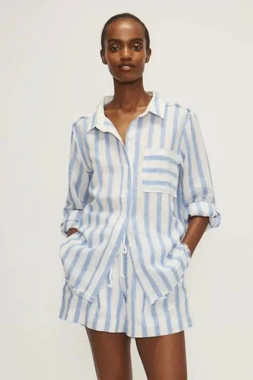 Melissa Nepton Tops Anais Shirt by Melissa Nepton🍃 available at Lemonberry Boutique Aurora