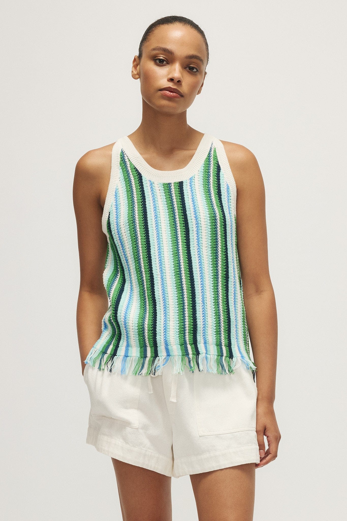Melissa Nepton Tops Pacifico Tank by Melissa Nepton available at Lemonberry Boutique Aurora