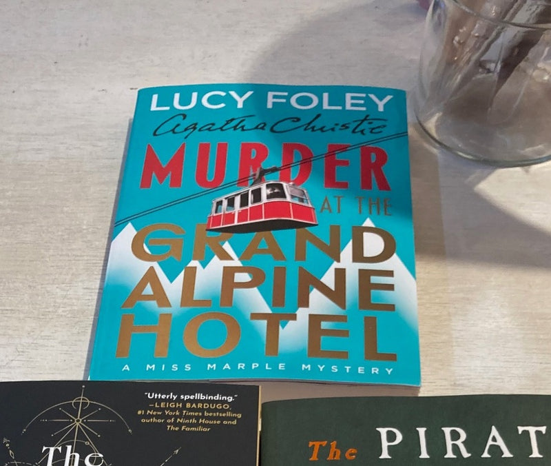 Murder at the Grand Alpine Hotel by Lucy Foley book cover