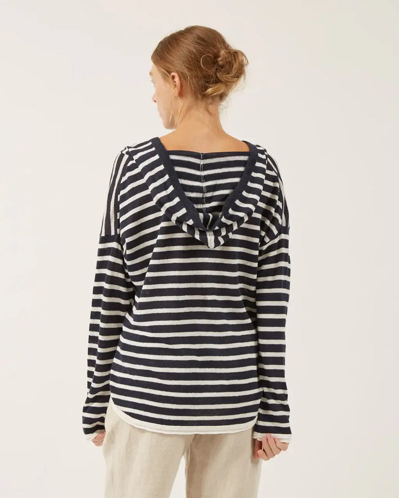 Back view of the Louise hoodie by Naïf.