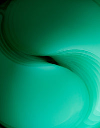 Macro texture of Three Ships Off Duty gel formula in deep green tone