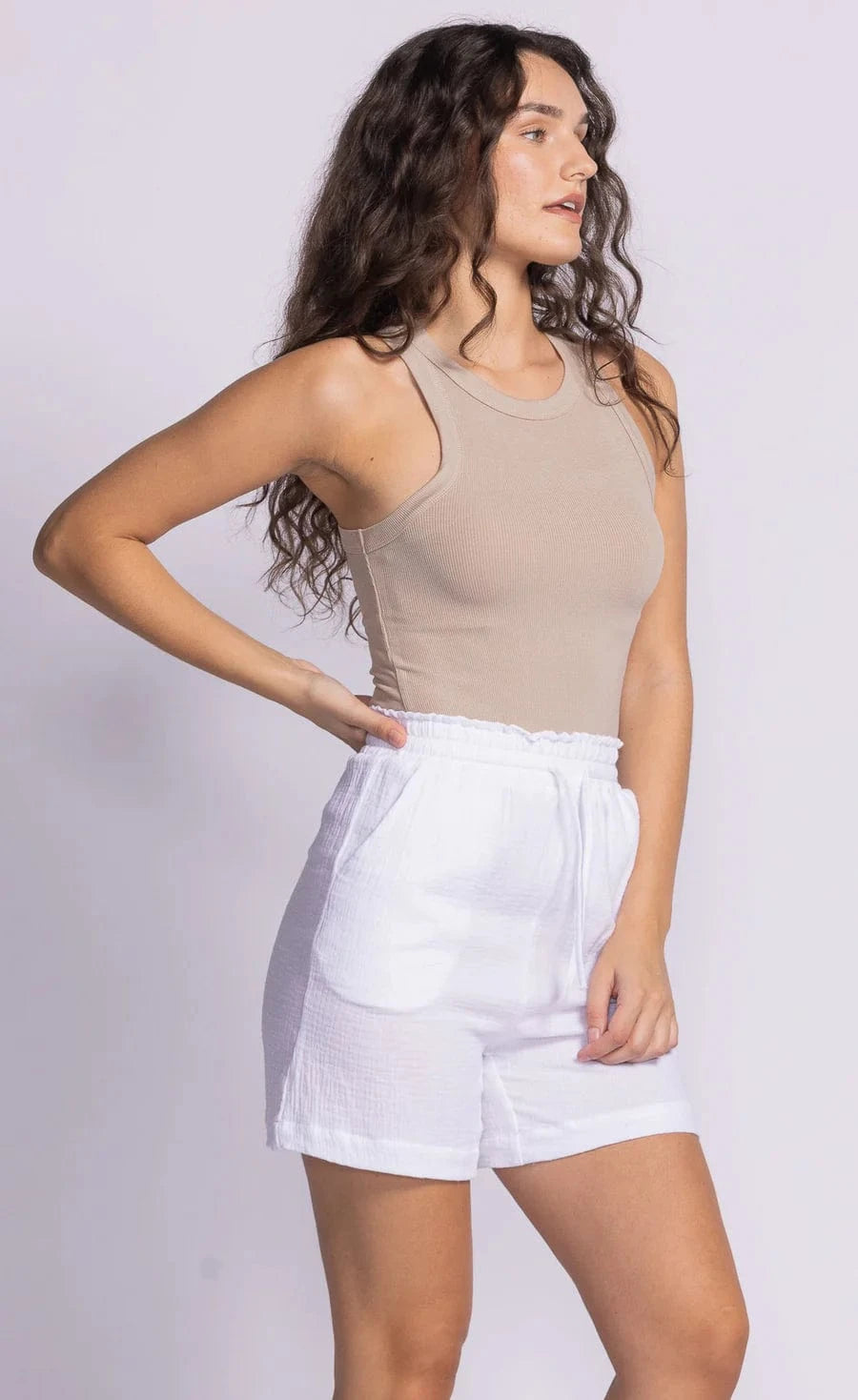 Pink Martini Bottoms Nikki Shorts by Pink Martini - Relaxed Shorts for Beach Trips and Summer Days available at Lemonberry Boutique Aurora